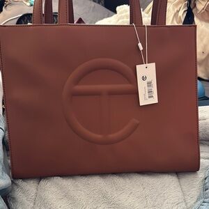 Telfar Brown Tote Bag